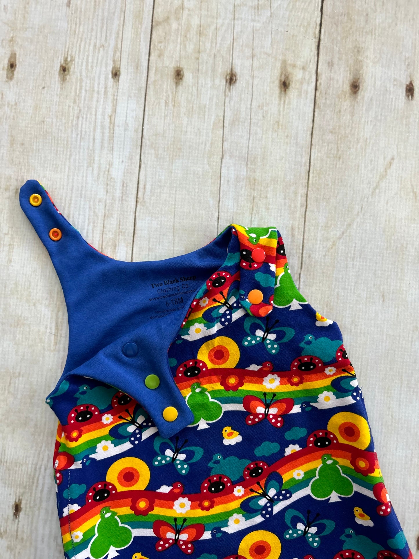 6-18m GWM Rainbow Road Romper