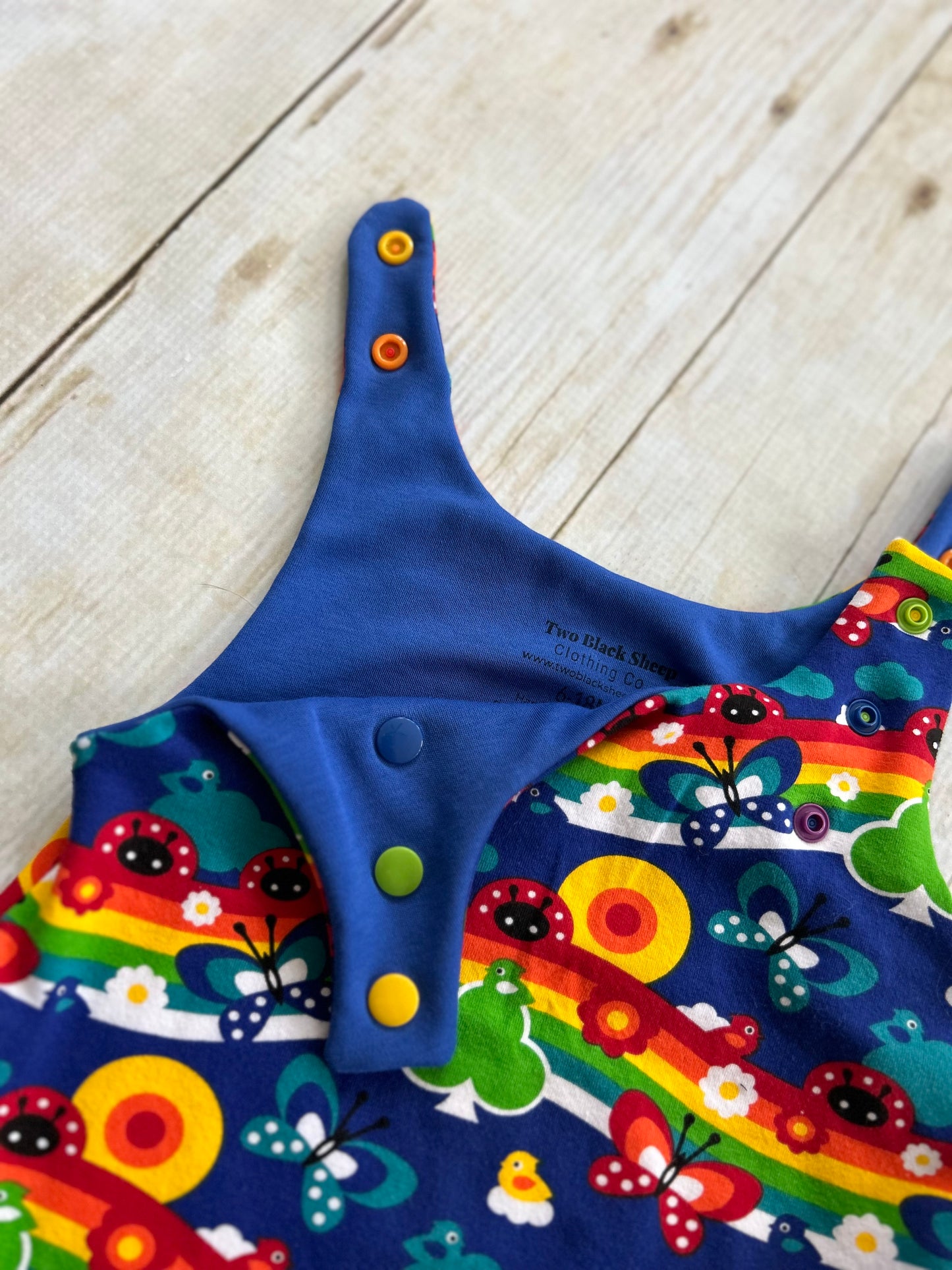 6-18m GWM Rainbow Road Romper