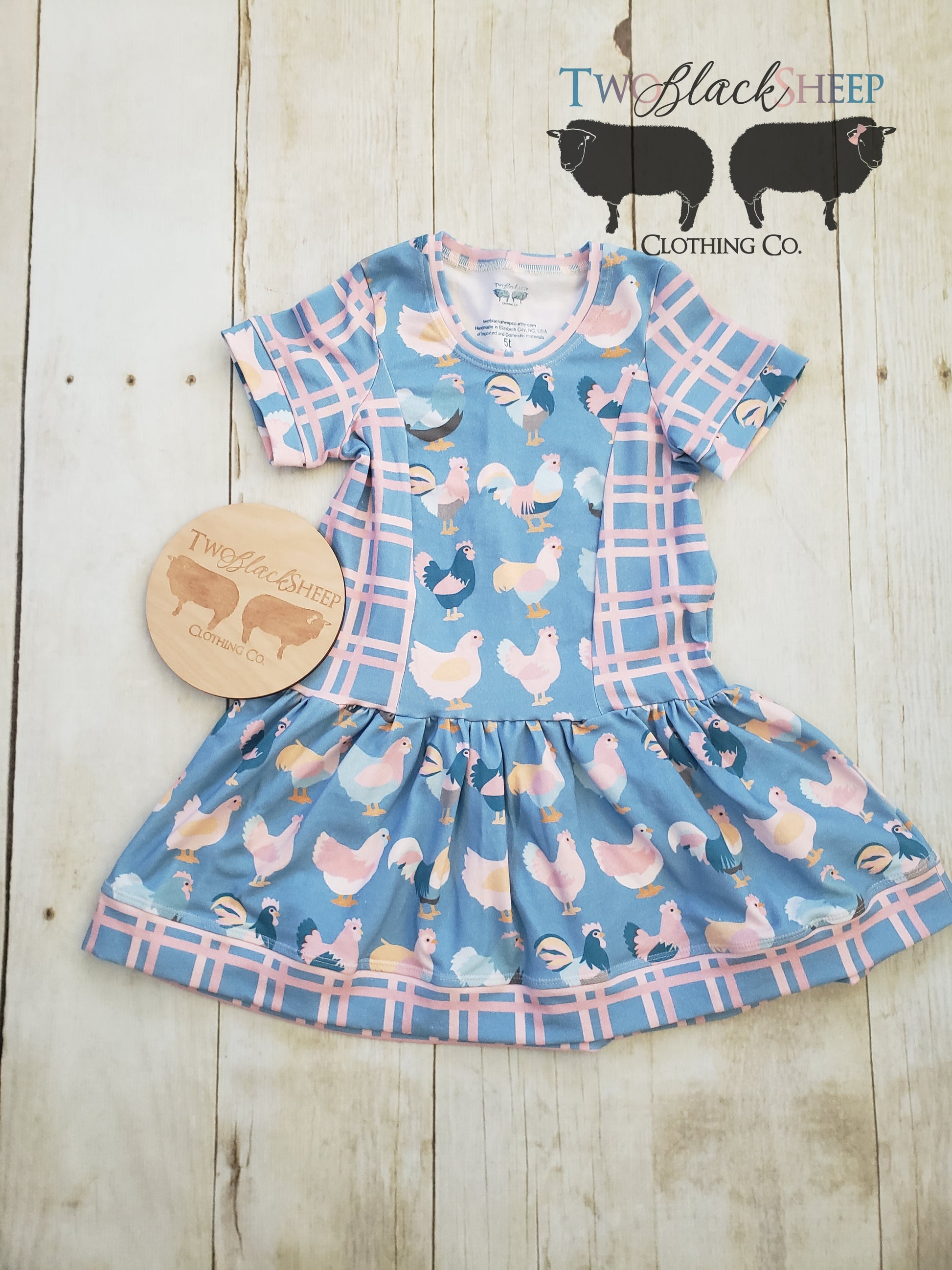 5t Chicken Dress Two Black Sheep Clothing Co. 5t Chicken Dress Two Black Sheep Clothing Co.