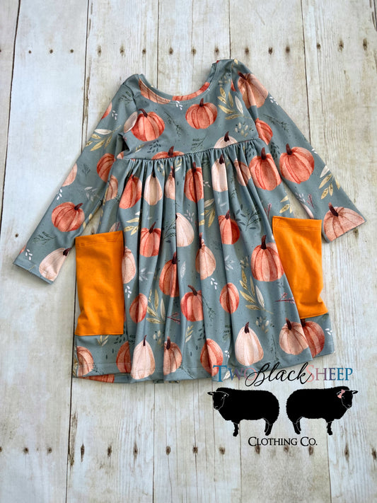 5t Pumpkin Ellie Dress