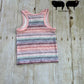 4t Stripes Tank and matching floral track shorts