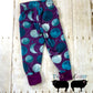 OOAK 3-6y GWM Purple Moon Joggers