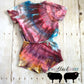 6/7 Ice-dyed Beach Romper