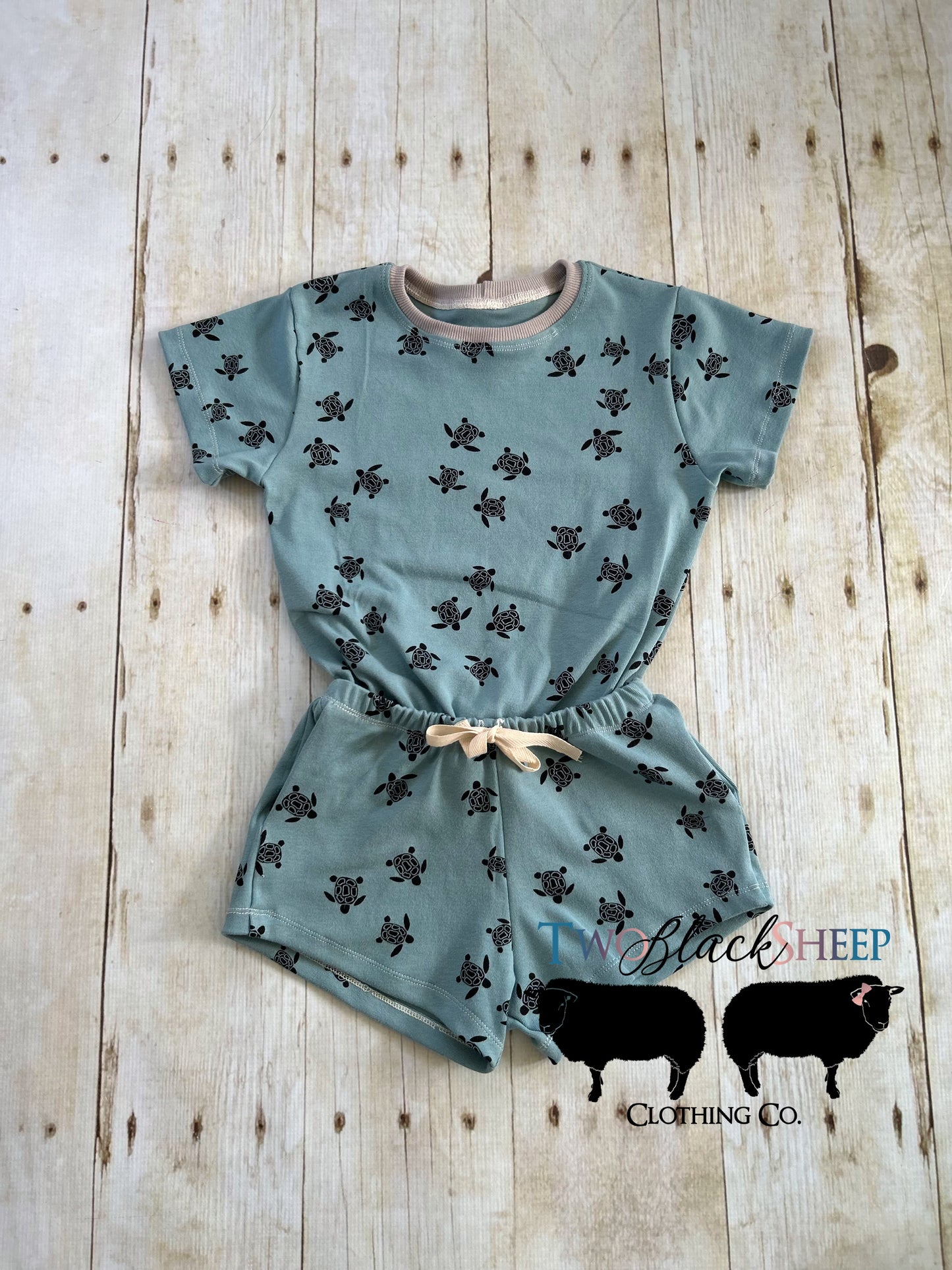 Sea Turtle Beach Romper