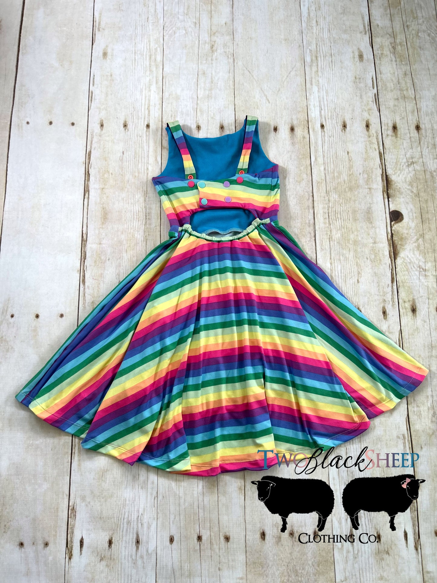 GWM Rainbow Summer Dress