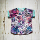 12m-3 years Pink Floral Grow with Me Dolman