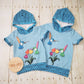 Grow with Me Geometric Hummingbird hoodie