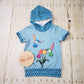 Grow with Me Geometric Hummingbird hoodie