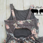6-9y GWM Light Heathered Gray Floral Summer Dress