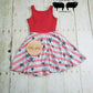 6-9y Patriotic GWM Summer Dress