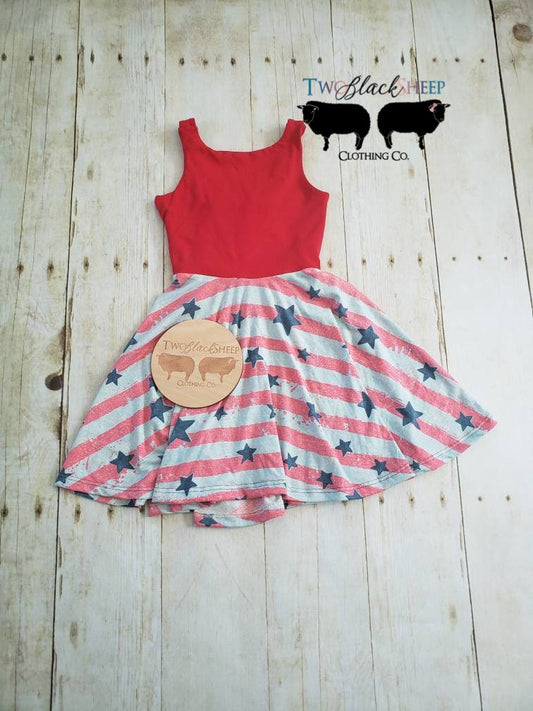 6-9y Patriotic GWM Summer Dress