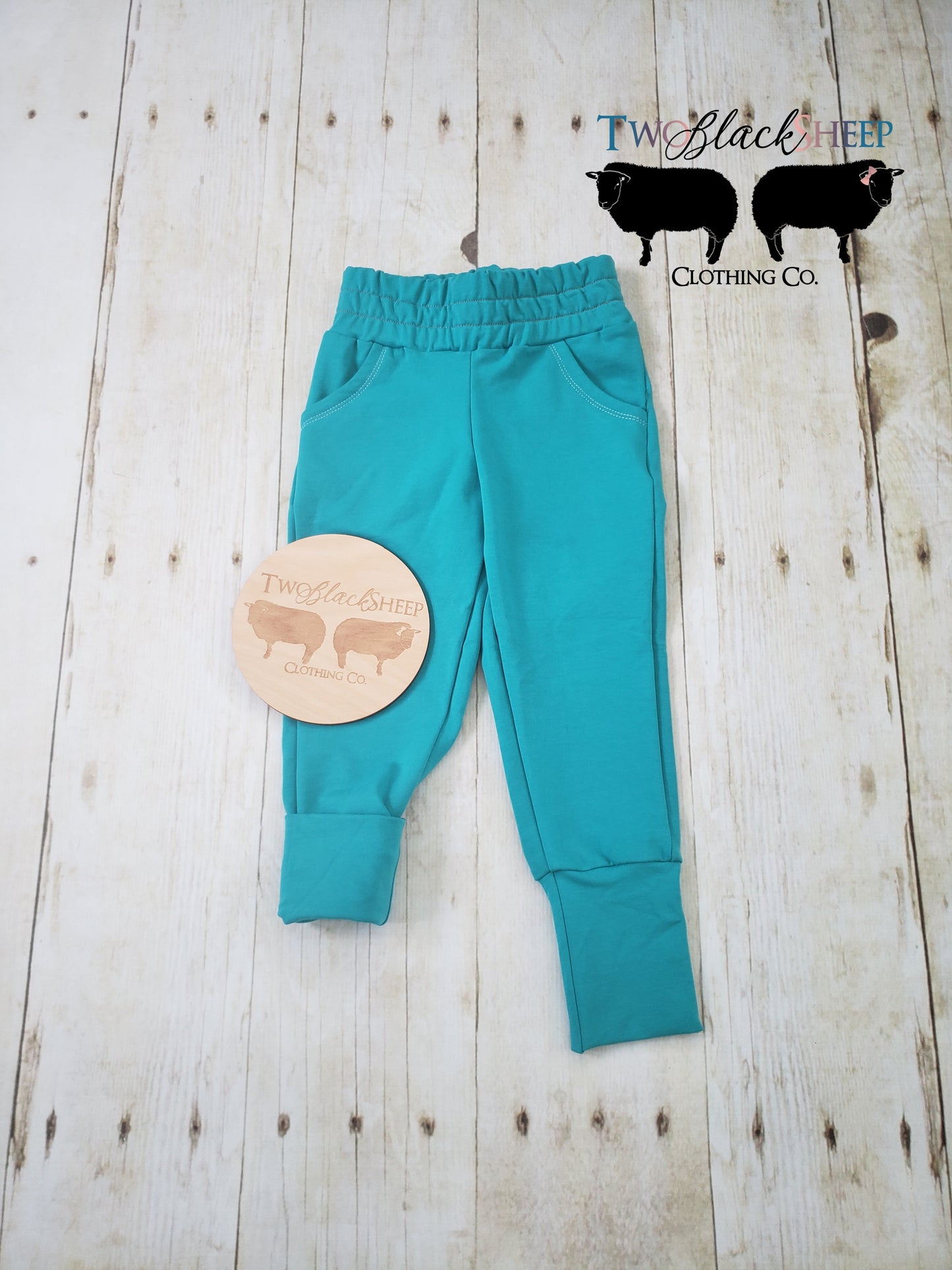 12m-3 years French Terry Grow with Me Joggers