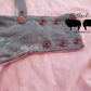 9-12 years Heathered Burgundy Floral Grow with Me Summer Dress
