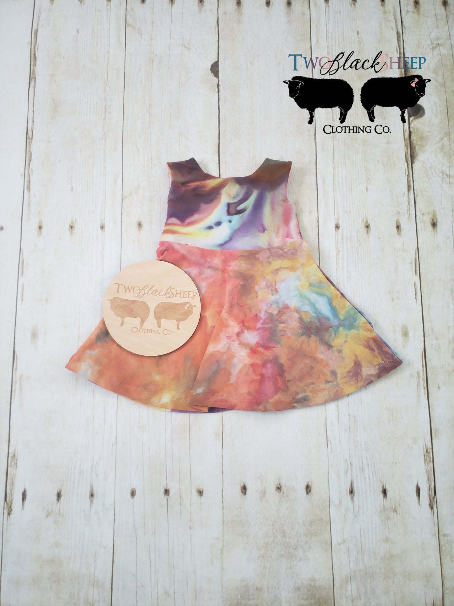 Ice Dyed Tank Dress