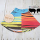 Neon Stripes Grow with Me Skirted Shorties