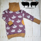 3-6 years Paper Boats Cowl neck Grow with Me Tunic