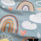 12m-3y Chalk Rainbow Grow with Me Snap Romper