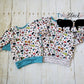 Ice Skating Panda pocket shirt