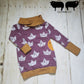 3-6 years Paper Boats Cowl neck Grow with Me Tunic