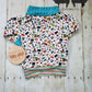 Christmas Penguin Pals Grow with Me Pullover