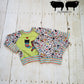 Kitty Stocking Raglan top
