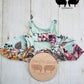 Seafoam Floral Grow with Me Dress