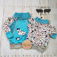 Christmas Penguin Pals Grow with Me Pullover